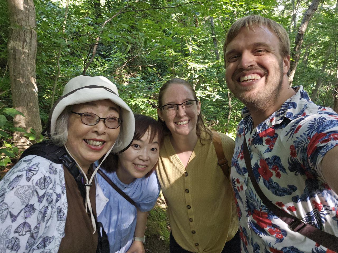 One of the few pictures we remembered to ask for permission to post!